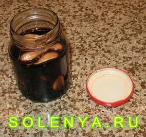Рецепт - часник маринований по-корейськи (в соєвому соусі) (по-корейськи) Рецепт - часник маринований по-корейськи (в соєвому соусі)
