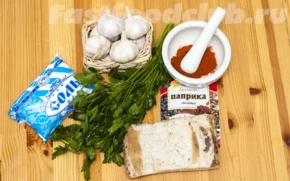 рецепт смальцю