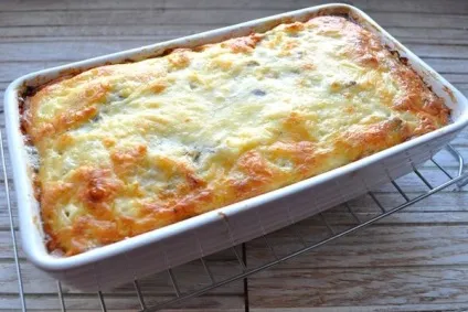 Рисова запіканка з куркою в духовці (рисом куркою грибами) Рисова запіканка з куркою в духовці