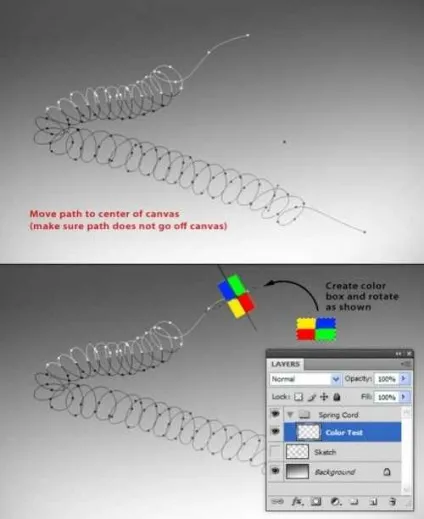 Малюємо кручений телефонний шнур з нуля використовуючи фотошоп (урок) Малюємо кручений телефонний шнур з нуля використовуючи фотошоп