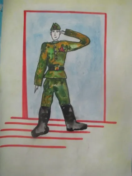 Малюємо до Дня захисника вітчизни (для вихователів) Малюємо до Дня захисника вітчизни