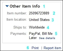 Структура лота на ebay на що варто звернути увагу (структура лота на ebay) Структура лота на ebay на що варто звернути увагу