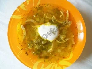 Суп з огірками - рецепт з покроковими фото (суп з кабачками) Суп з огірками - рецепт з покроковими фото