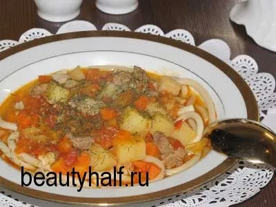 Суп лагман прекрасна половина