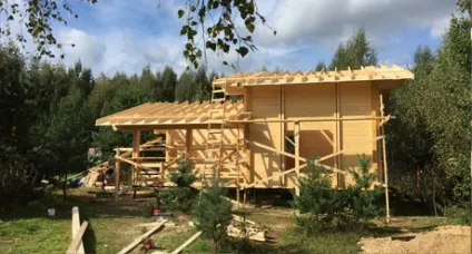 Будівництво заміських будинків з бруса (будинки з бруса Київ) Будівництво заміських будинків з бруса