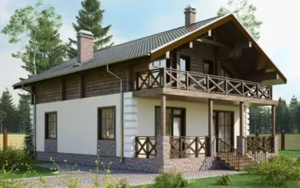 Будівництво комбінованих будинків (будівельний сайт) Будівництво комбінованих будинків