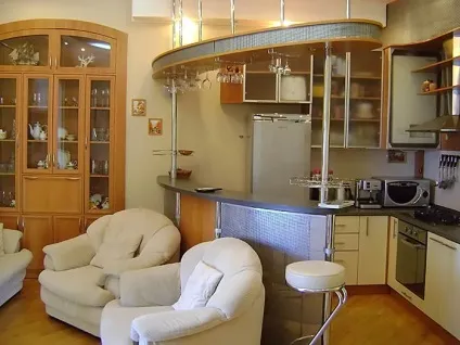 Студія-кухня (53 фото) відео-інструкція як зробити своїми руками, особливості планування, ремонту (своїми) Студія-кухня (53 фото) відео-інструкція як зробити своїми руками, особливості планування, ремонту