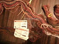 Ручне ткацтво поясів на дощечках (порядок заправки дощечок) Ручне ткацтво поясів на дощечках