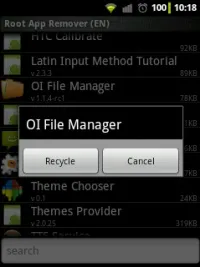 Root app remover - видаляємо зі стандартними програмами на android