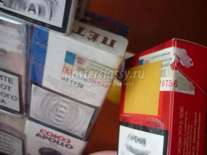 Робот «самоделкин» з сигаретних пачок (робот з сигаретних пачок) Робот «самоделкин» з сигаретних пачок