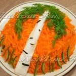 Салат - гранатовий браслет - з копченою куркою, рецепт з фото (курка) Салат - гранатовий браслет - з копченою куркою, рецепт з фото