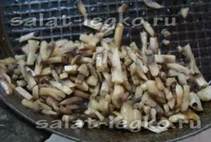 Салат з курки з грибами, рецепт з фото дуже смачний (салат) Салат з курки з грибами, рецепт з фото дуже смачний