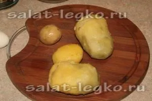 Салат з сайра, яйцем і картоплею, рецепт (картопля) Салат з сайра, яйцем і картоплею, рецепт