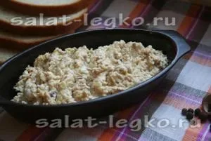 Салат з сайра, яйцем і картоплею, рецепт (сайра) Салат з сайра, яйцем і картоплею, рецепт