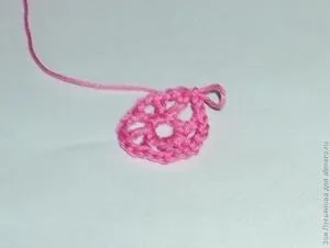 Серветка пов'язана гачком (гачок) Серветка пов'язана гачком