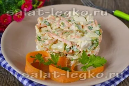 Салат з ананасом і куркою частина друга (серйозні відносини) Салат з ананасом і куркою частина друга