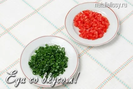 Салат світлофор з куркою (салату Світлофор куркою) Салат світлофор з куркою