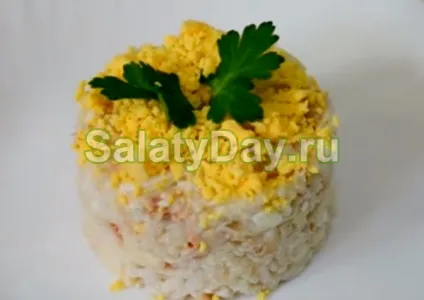 Салат з сайри консервованої - смачно і недорого рецепт з фото і відео (салат) Салат з сайри консервованої - смачно і недорого рецепт з фото і відео