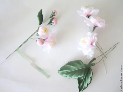 Сакура з шовку - ярмарок майстрів - ручна робота, handmade (шовку) Сакура з шовку - ярмарок майстрів - ручна робота, handmade