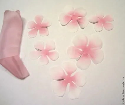 Сакура з шовку - ярмарок майстрів - ручна робота, handmade (сакура з шовку) Сакура з шовку - ярмарок майстрів - ручна робота, handmade
