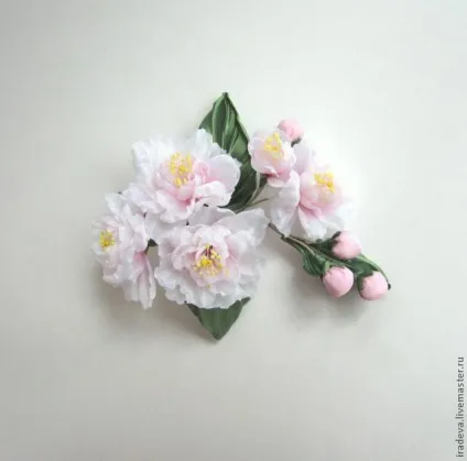 Сакура з шовку - ярмарок майстрів - ручна робота, handmade (японський шовк) Сакура з шовку - ярмарок майстрів - ручна робота, handmade