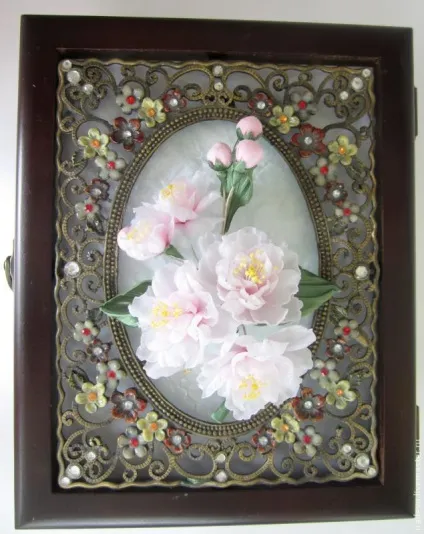 Сакура з шовку - ярмарок майстрів - ручна робота, handmade (японський шовк) Сакура з шовку - ярмарок майстрів - ручна робота, handmade