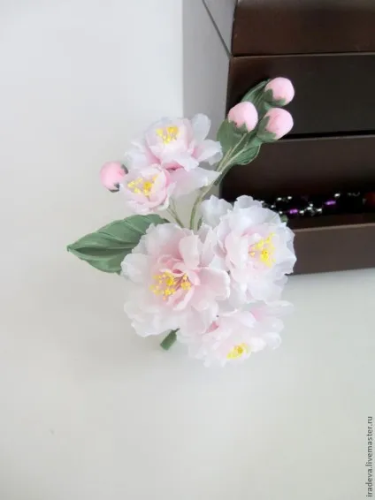 Сакура з шовку - ярмарок майстрів - ручна робота, handmade (шовку) Сакура з шовку - ярмарок майстрів - ручна робота, handmade