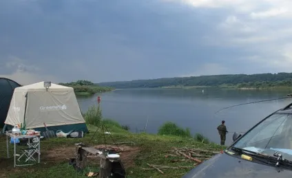 Самі рибальські місця на оці