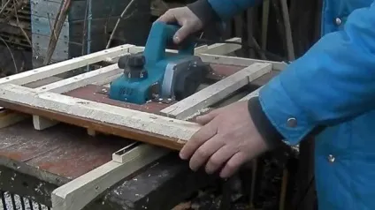 Саморобний рейсмусовий верстат з електрорубанка