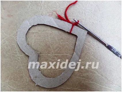 Сердечка з ниток своїми руками підвісні (сердечка) Сердечка з ниток своїми руками підвісні