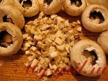 Печериці з фаршем (фаршировані гриби печериці з фаршем) Печериці з фаршем