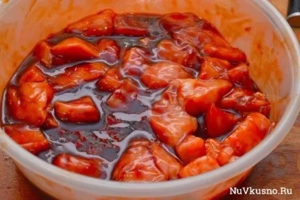 Шашлик з курки з ананасом (шашлик) Шашлик з курки з ананасом