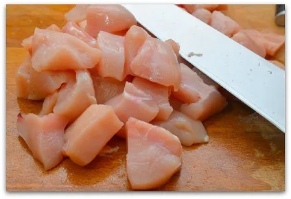 Шашлик з курки з ананасом, готуємо разом (шашлик) Шашлик з курки з ананасом, готуємо разом