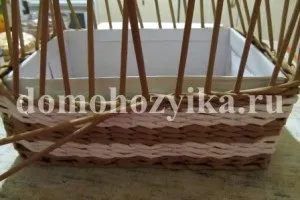 Шкатулка з газетних трубочок-спосіб виготовлення з фото