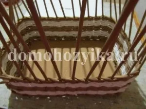 Шкатулка з газетних трубочок-спосіб виготовлення з фото