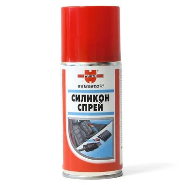 Силіконова змазка для автомобіля спрей для гумових ущільнювачів, аерозоль, в тюбику, водій (мастило) Силіконова змазка для автомобіля спрей для гумових ущільнювачів, аерозоль, в тюбику, водій