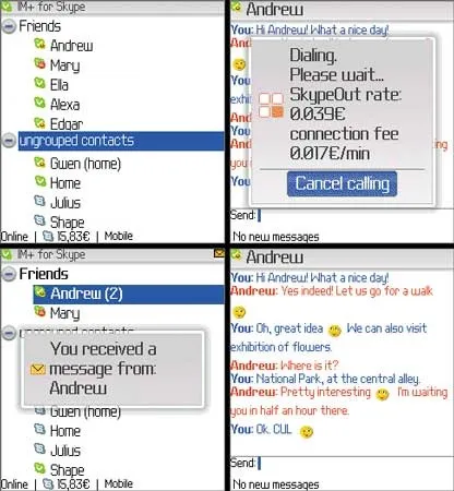 Skype в мобільному телефоні, КомпьютерПресс