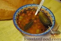 Солянка з ковбасою, солянка домашня, огірки солоні, рецепти з фото на 17 рецептів