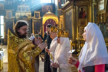 Знімаємо обряд вінчання