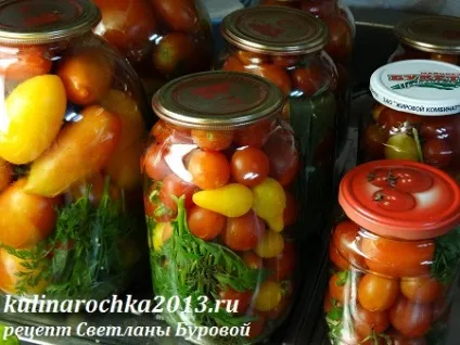 солоні помідори