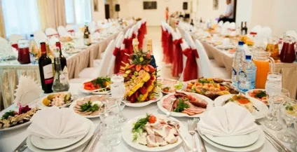 Весільне меню на 50 чоловік - як скласти для святкування вдома або в кафе (меню) Весільне меню на 50 чоловік - як скласти для святкування вдома або в кафе