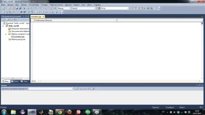 Створення порожнього проекту в середовищі visual studio 2010 року (studio) Створення порожнього проекту в середовищі visual studio 2010