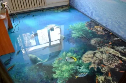 Створення гарного 3d наливної підлоги самостійно - але чи потрібен він в квартирі