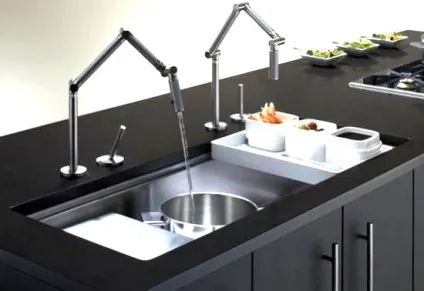 Сучасні мийки - важливий елемент стильної кухні - hd interior (кухні) Сучасні мийки - важливий елемент стильної кухні - hd interior