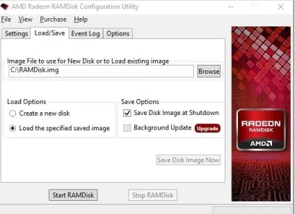 Створюємо диск в оперативній пам'яті windows amd ramdisk - замітки а