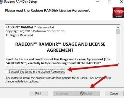 Створюємо диск в оперативній пам'яті windows amd ramdisk - замітки а