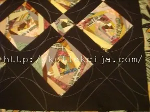 Стьобана ковдру з клаптиків