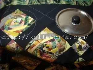 Стьобана ковдру з клаптиків