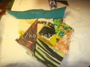 Стьобана ковдру з клаптиків