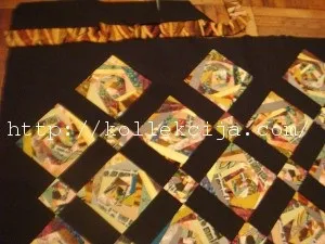 Стьобана ковдру з клаптиків